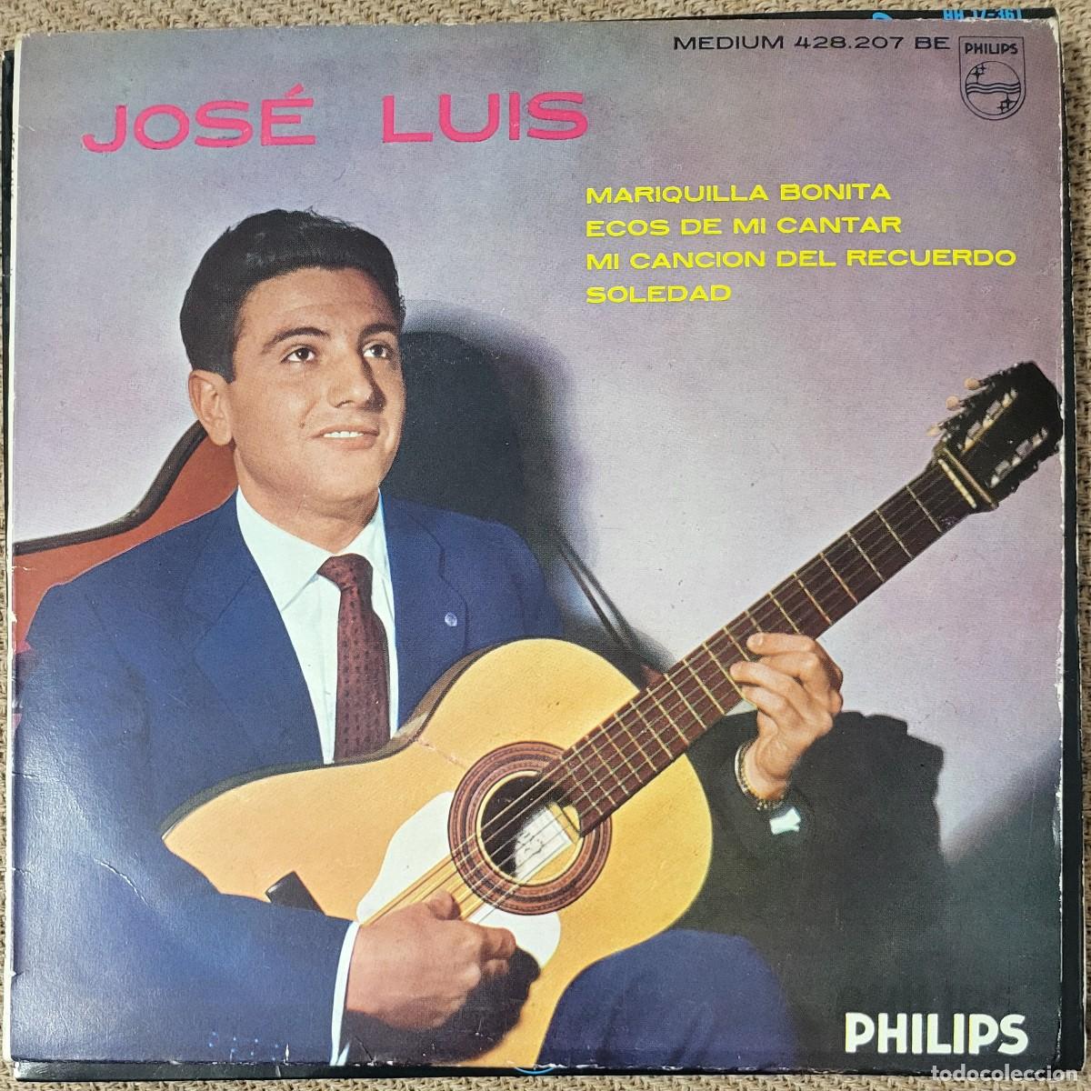 Discos de vinilo: Jose Luis Ep sello Philips editado en Francia... - Foto 1
