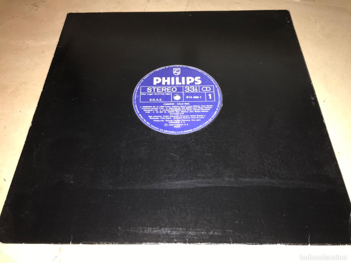 Discos de vinilo: VINILO DE CAMAR&Oacute;N DE LA ISLA-CALLE REAL-ORIGINAL 1983 - Foto 1