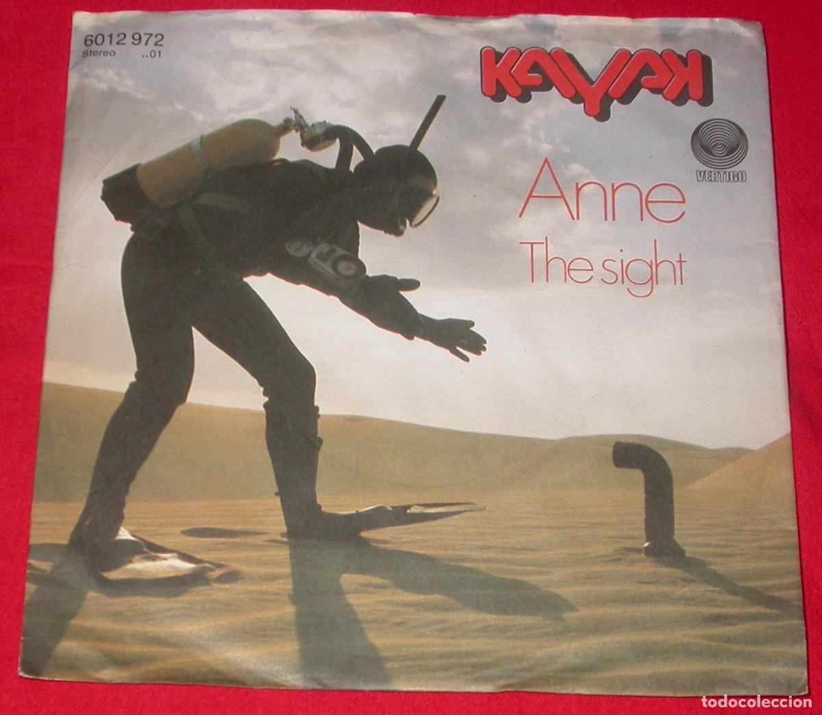 Discos de vinilo: Kayak 45t Anne EX EX single - Foto 1