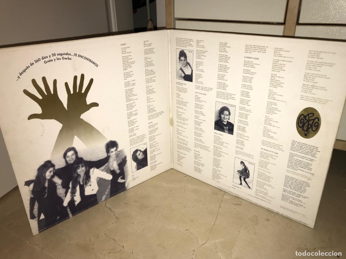 Discos de vinilo: GRETA Y LOS GARBO-BUSCAME-GATEFOLD-ORIGINAL 1993 - Foto 3