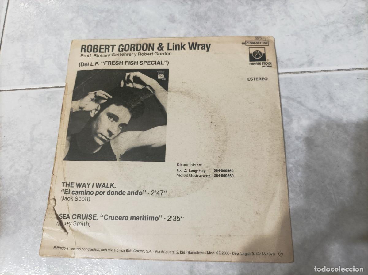Discos de vinilo: Robert Gordon single - Foto 2