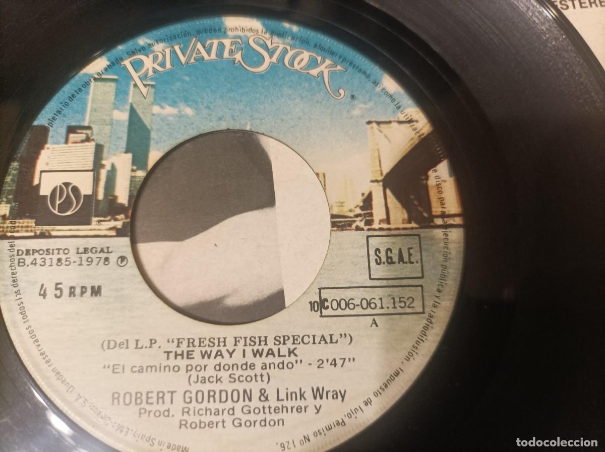 Discos de vinilo: Robert Gordon single - Foto 4