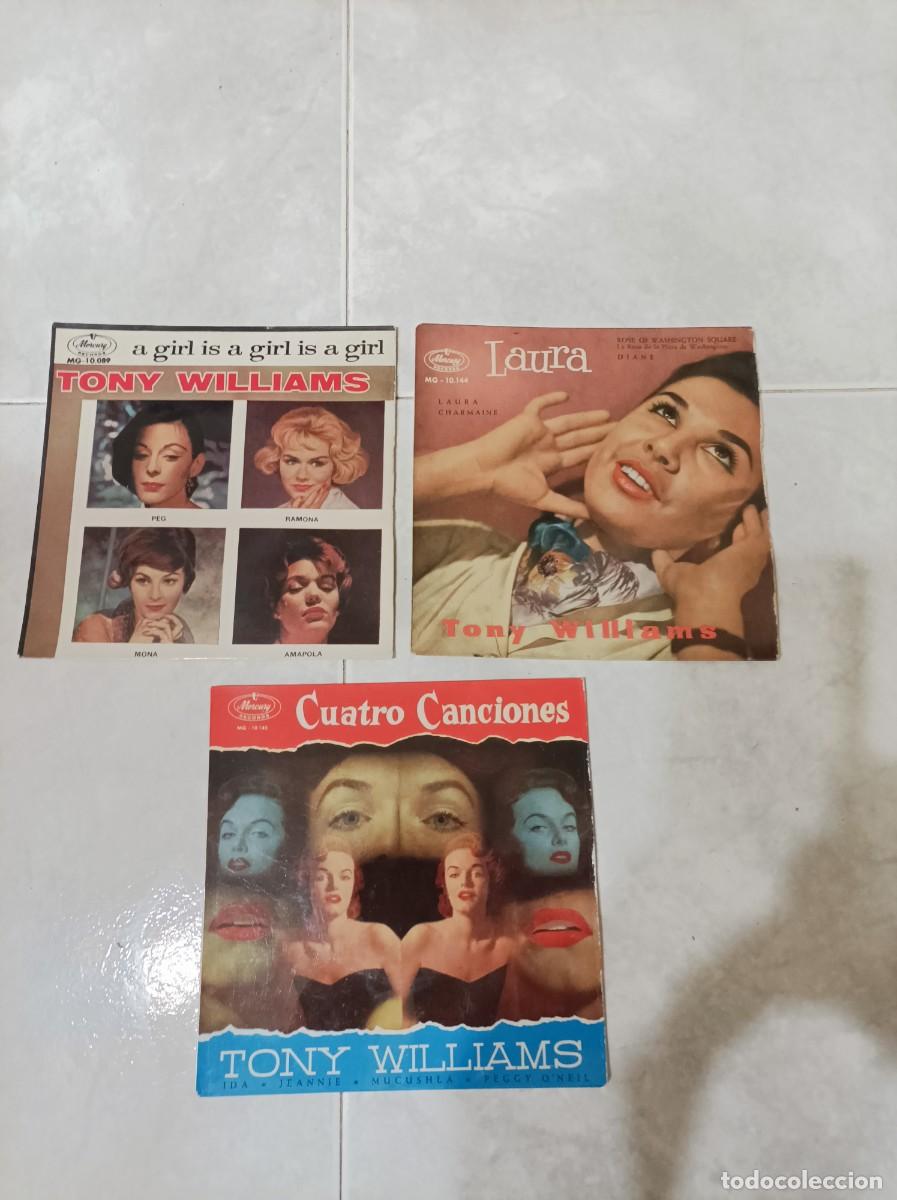 Discos de vinilo: Tony Williamseps -raros- - Foto 1