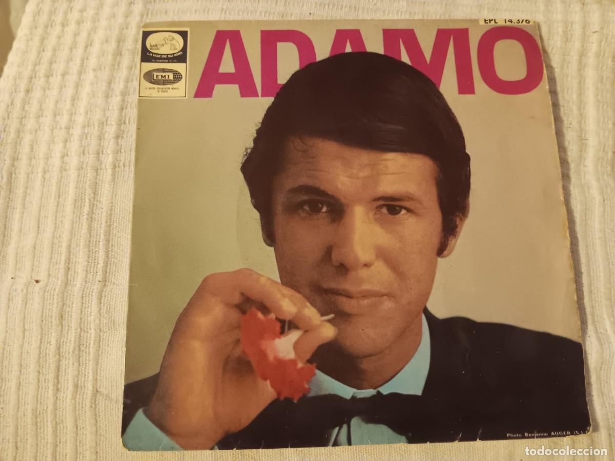 Discos de vinilo: Adamo - Le neon, Vivre.... - Foto 1