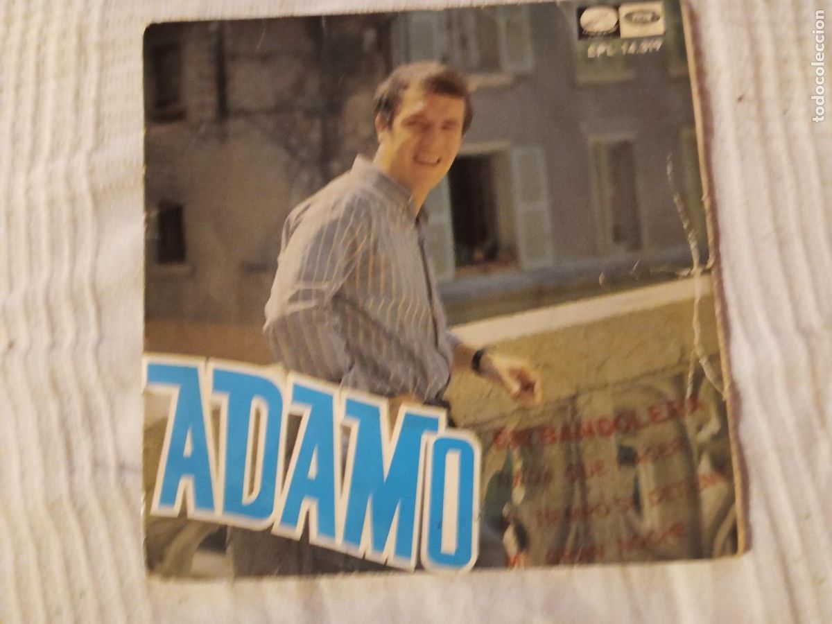 Discos de vinilo: Adamo - En bandolera ... - Foto 1