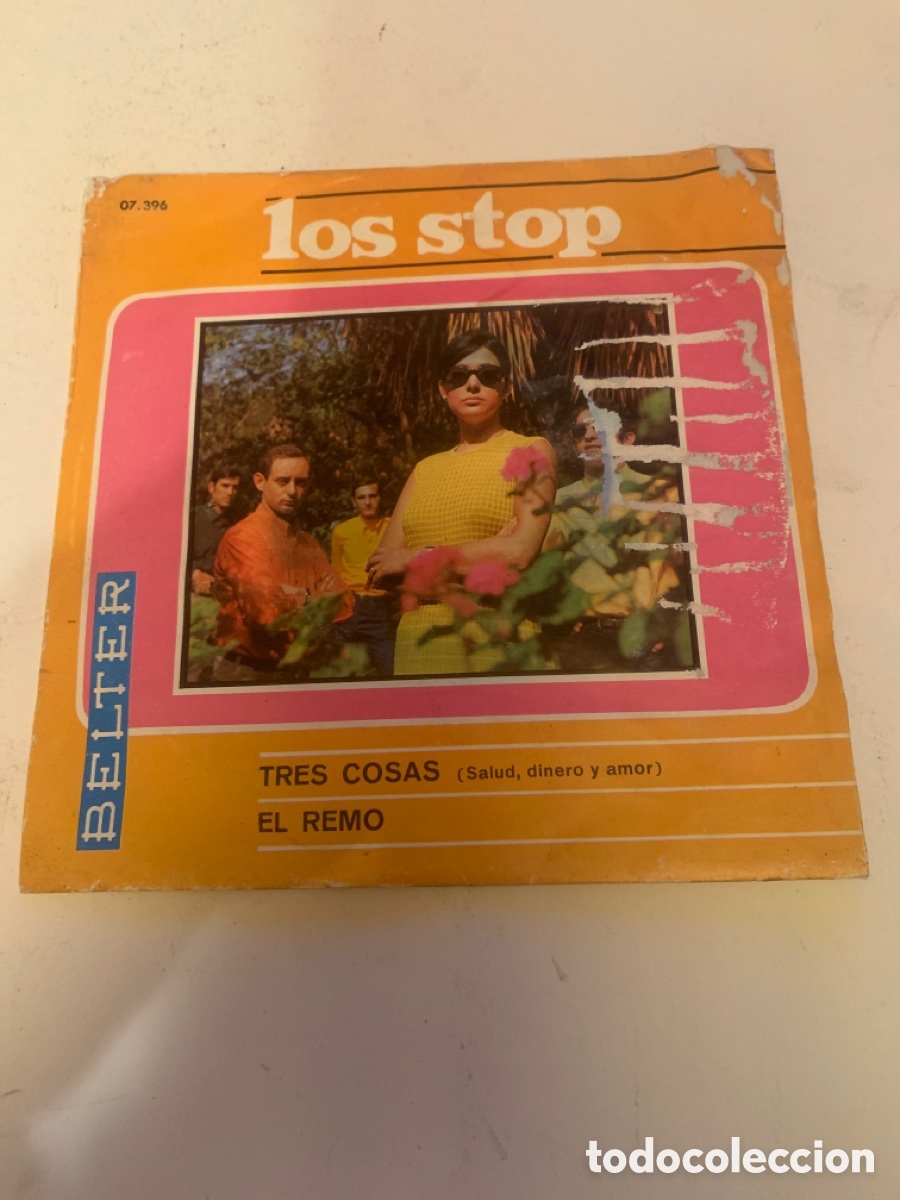 Discos de vinilo: Los stop tres cosas el remo - Foto 1