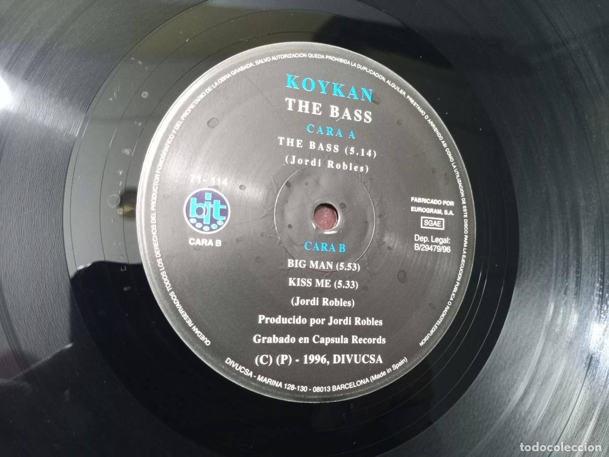 Discos de vinilo: Koykan ------- The bass - Foto 3