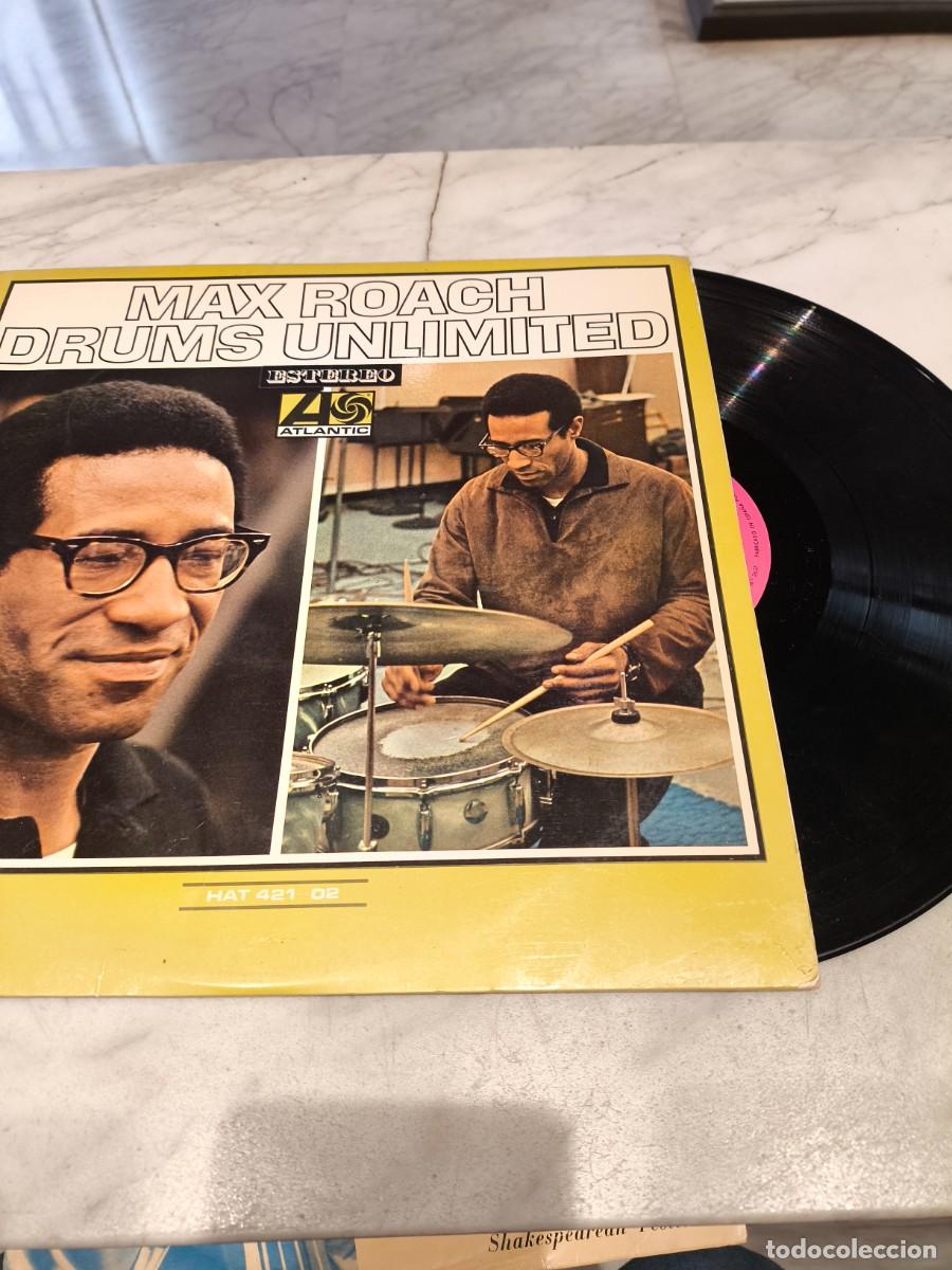 Discos de vinilo: Max Roach &lrm;&ndash; Drums Unlimited, Spain 1967 Hispavox - Foto 1