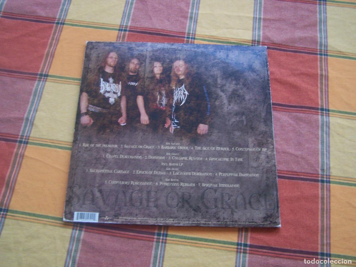 Discos de vinilo: Sinister-Savage or grace ( Edicion 2 Lps ) - Foto 4