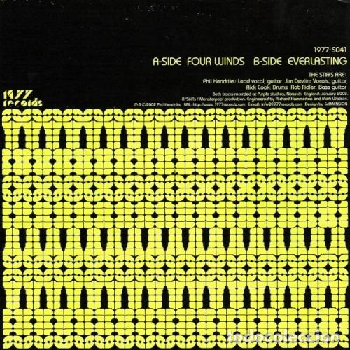 Discos de vinilo: The Stiffs &ndash; Four Winds - 7&rdquo; - 2002 - 1977 Records &ndash; 1977-S041 - Foto 2