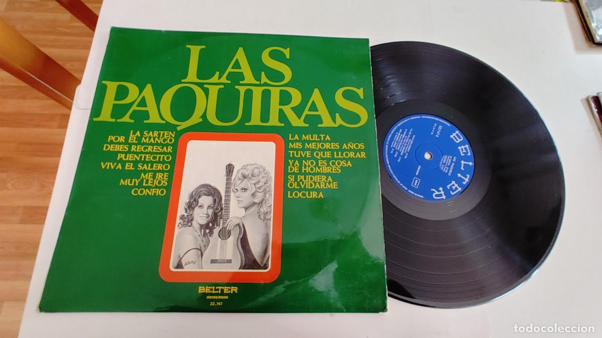Discos de vinilo: LAS PAQUIRAS-LP LA SARTEN POR EL MANGO - Foto 1