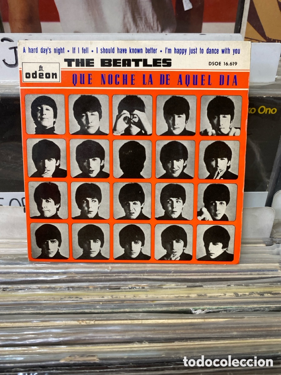 Discos de vinilo: The Beatles - Que Noche la de Aquel D&iacute;a - Foto 1