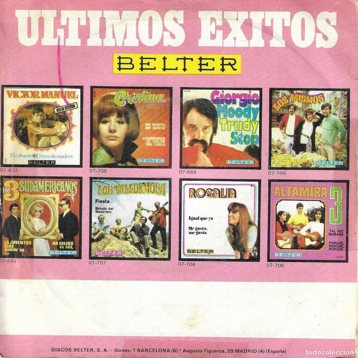 Discos de vinilo: ALTAMIRA 3 - PUBLUCO - CON LA ALBORADA - BELTER 1970 - Foto 4