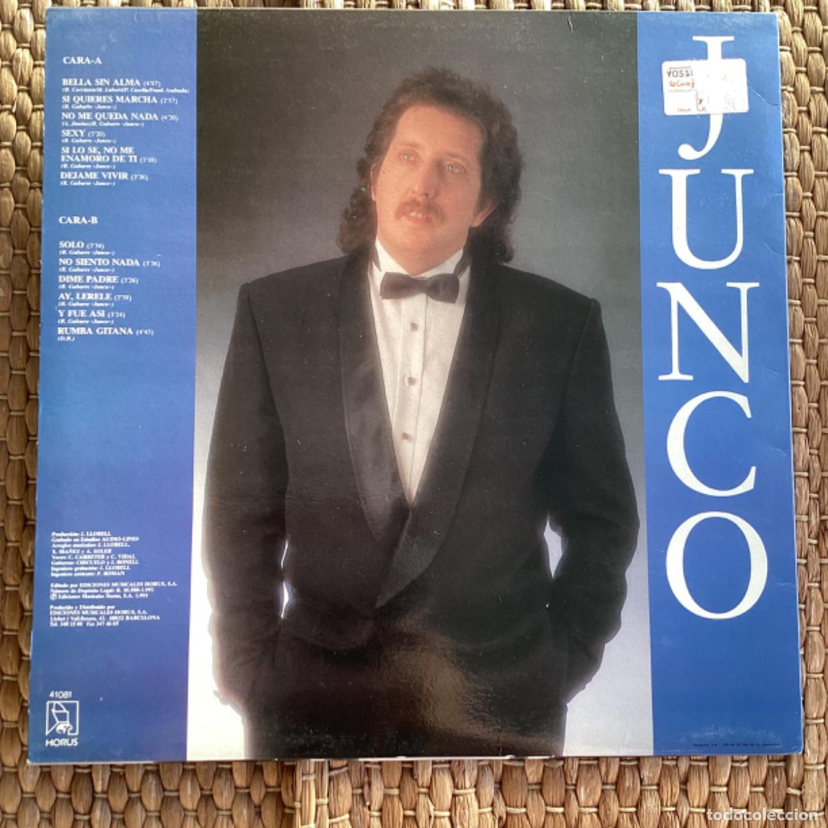 Discos de vinilo: V226 LP Junco - Bella sin alma - Horus 1991 - Foto 3
