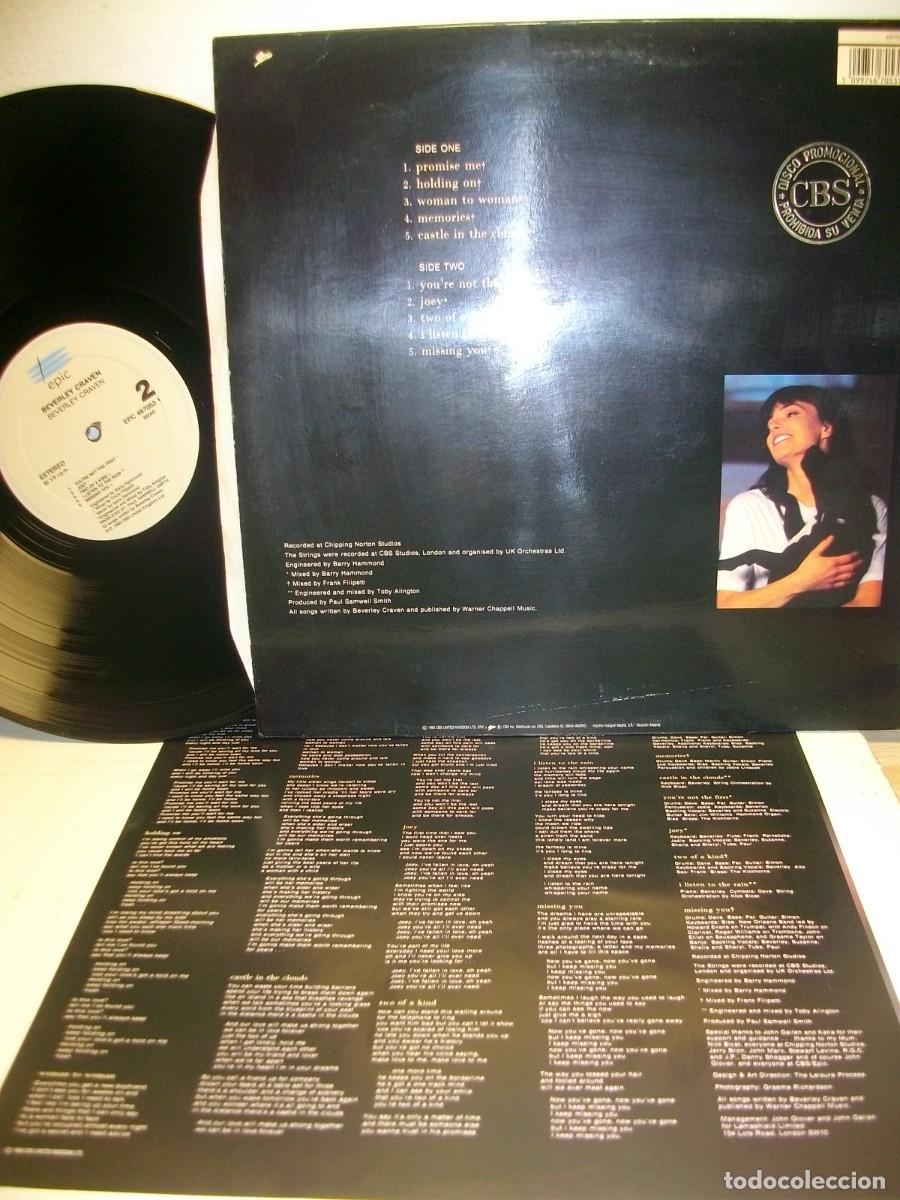 Discos de vinilo: Beverley Craven LP 1990 - Foto 2