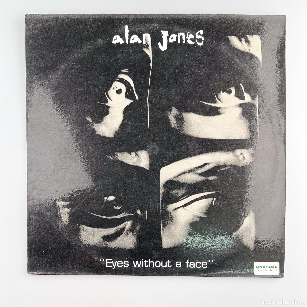 Discos de vinilo: MAXI LP. Alan Jones. Eyes Without A Face (VG/VG+) - Foto 1