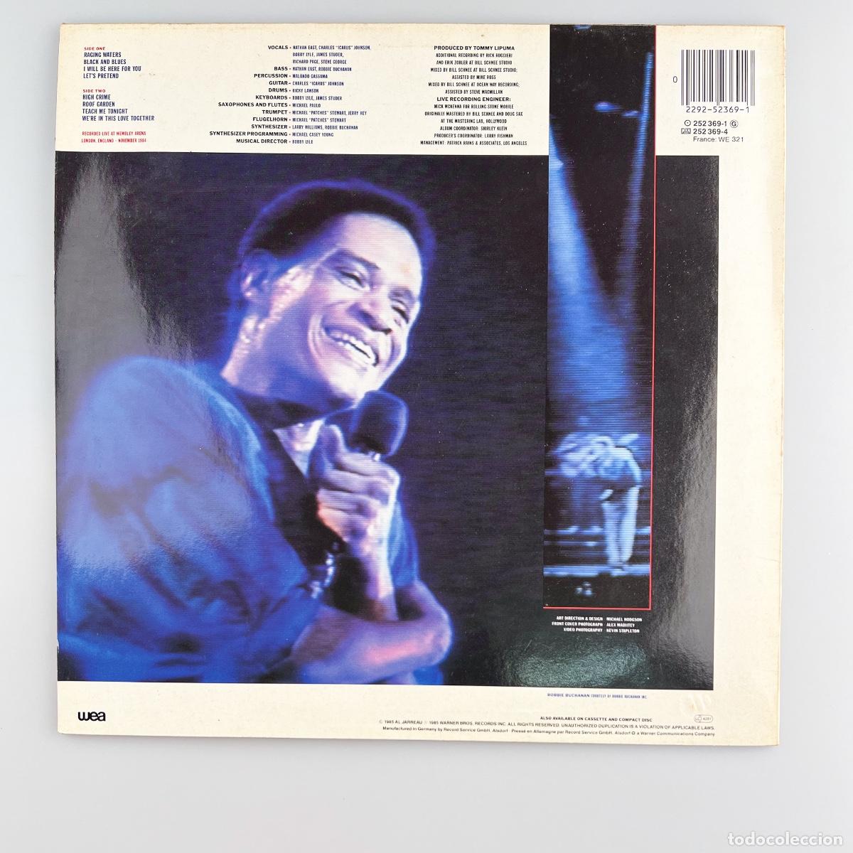 Discos de vinilo: LP. Al Jarreau. In London (VG+/VG+) - Foto 2