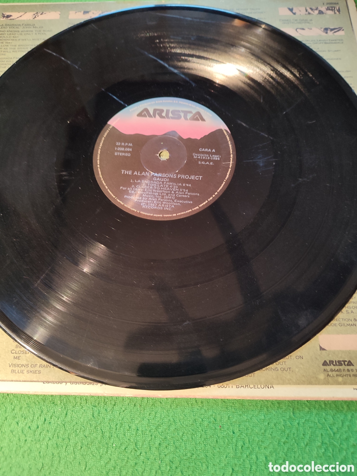 Discos de vinilo: The Alan Parsons Project - Gaud&iacute; - Foto 3