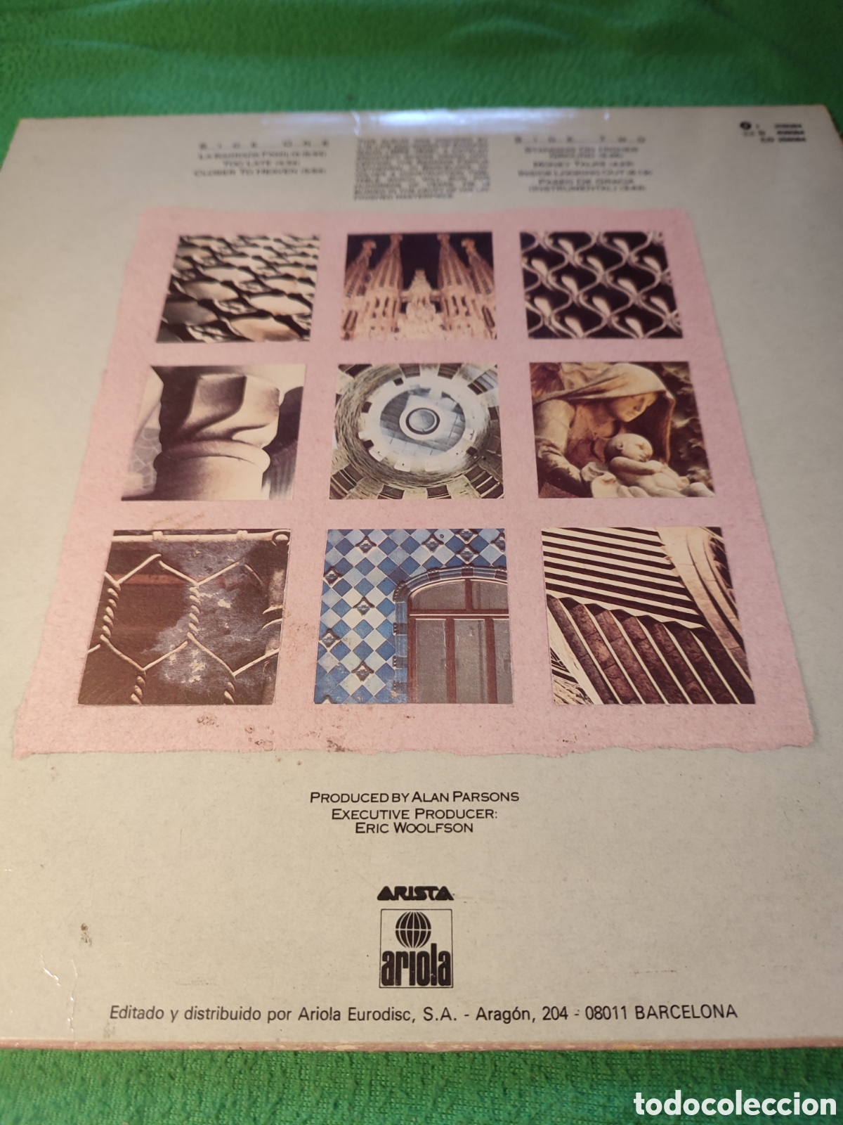 Discos de vinilo: The Alan Parsons Project - Gaud&iacute; - Foto 4