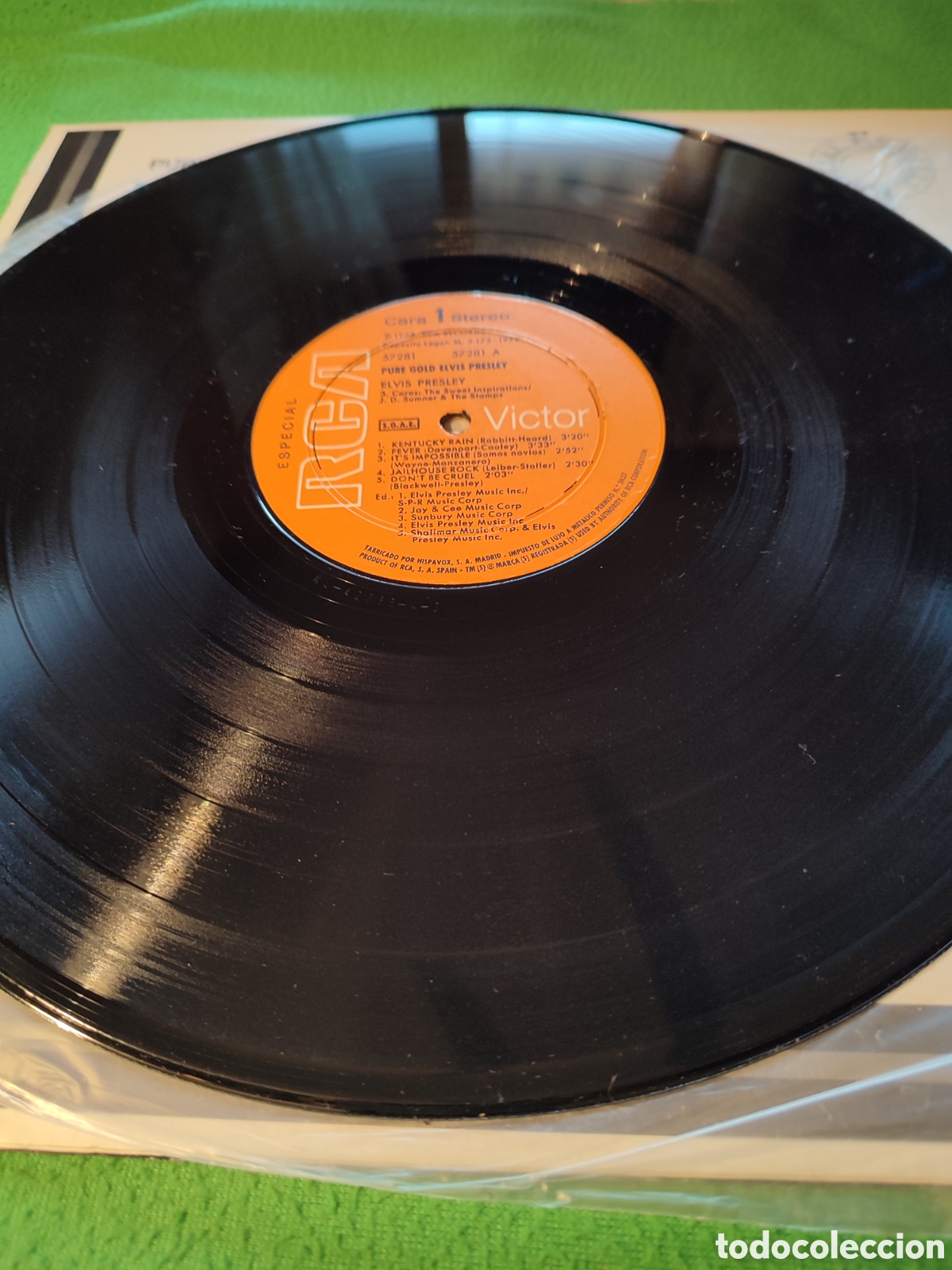 Discos de vinilo: Elvis Presley - Pure gold vinilo Lp - Foto 3
