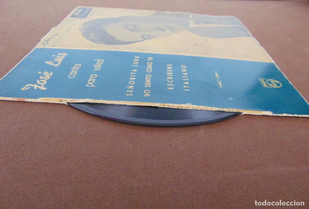 Discos de vinilo: JOSE LUIS CANTA PARA USTED - EP 1959 - Foto 6