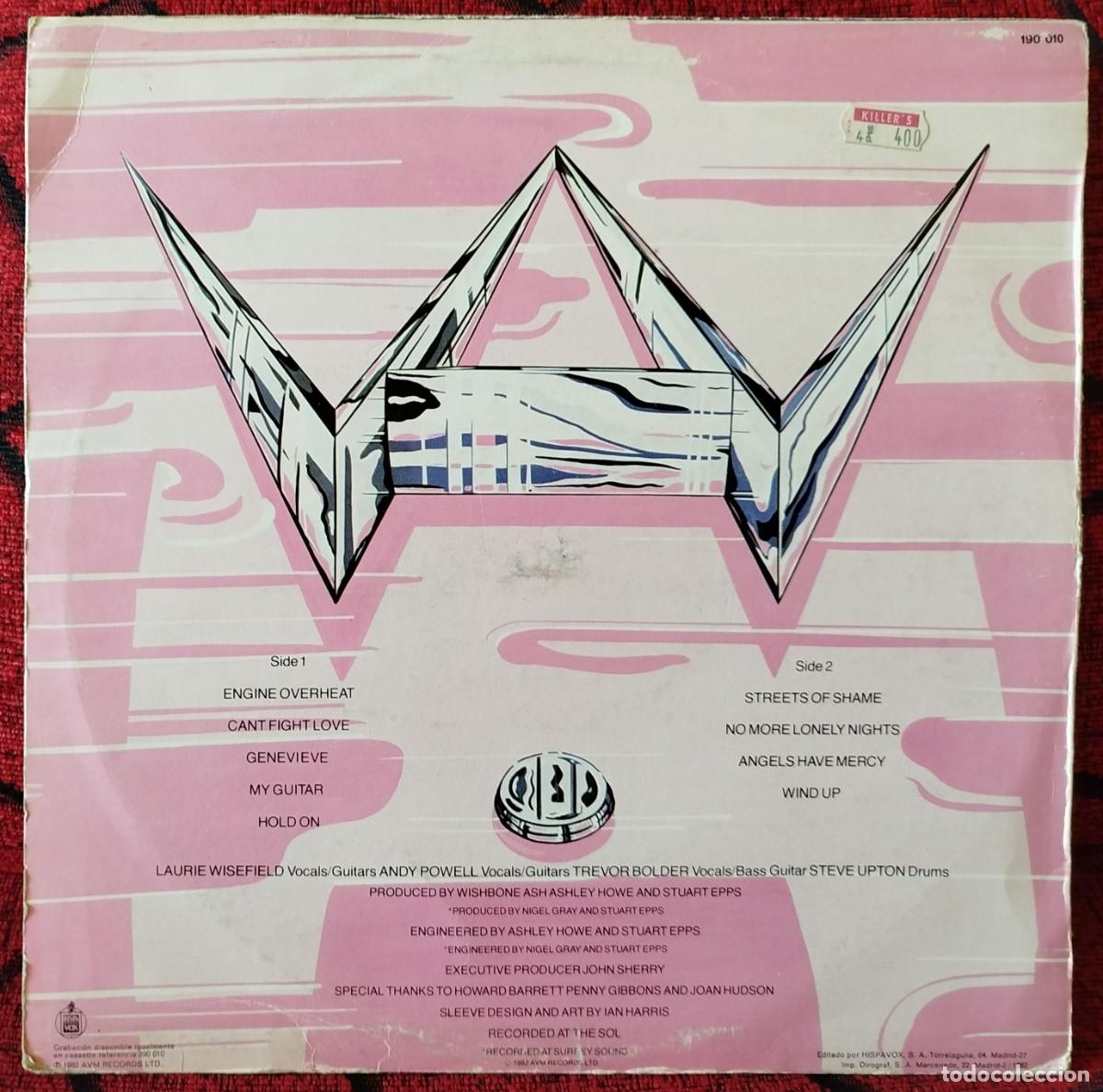 Discos de vinilo: WISHBONE ASH ** Twin Barrels Burning ** VINILO LP 1982 - Foto 2