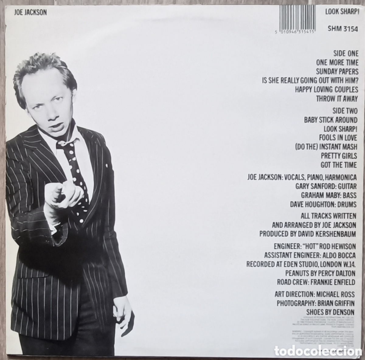 Discos de vinilo: Joe Jackson, 1984 - Look Sharp! - Foto 2