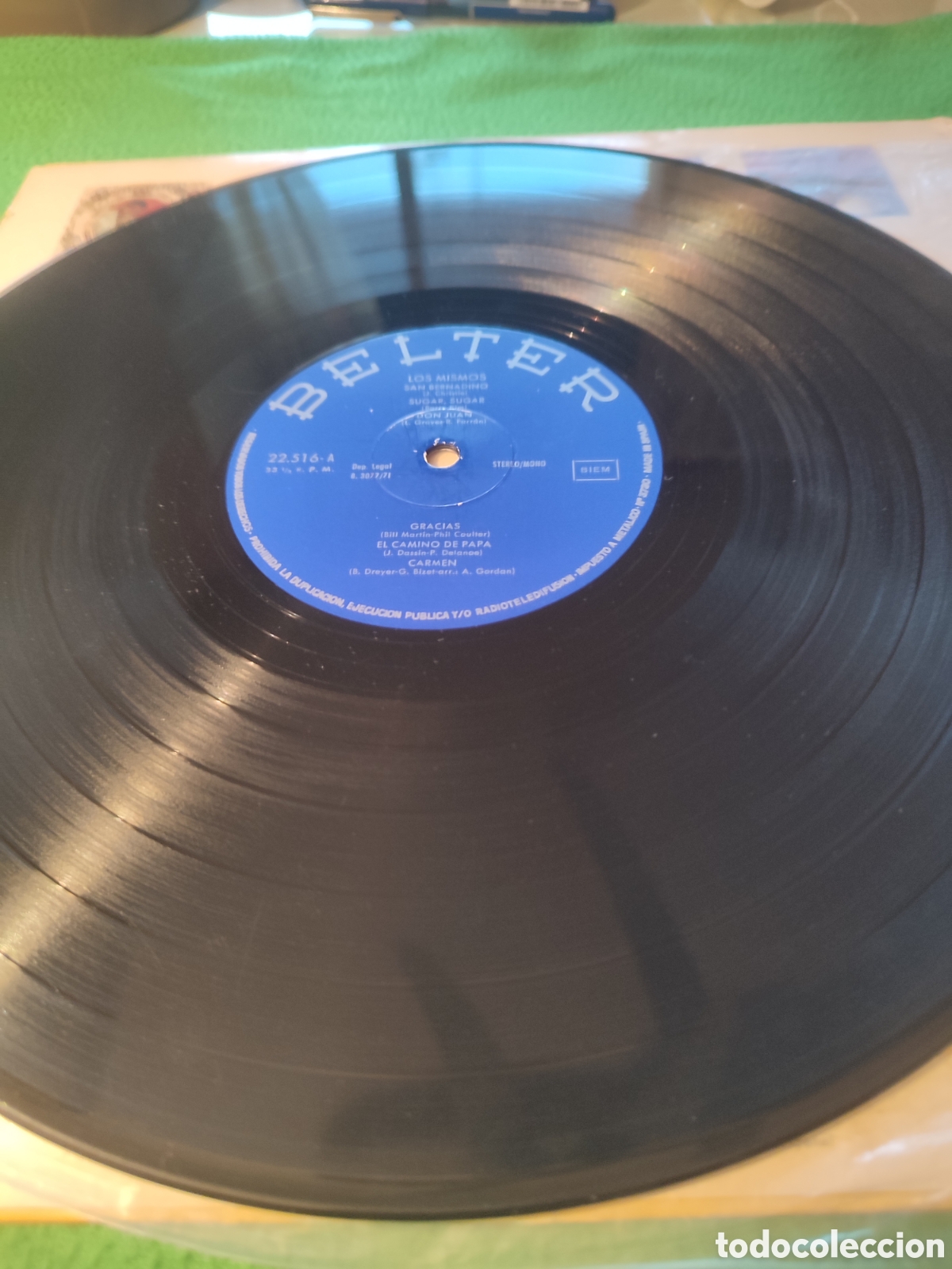 Discos de vinilo: Los Mismos - Los Mismos vinilo Lp - Foto 3