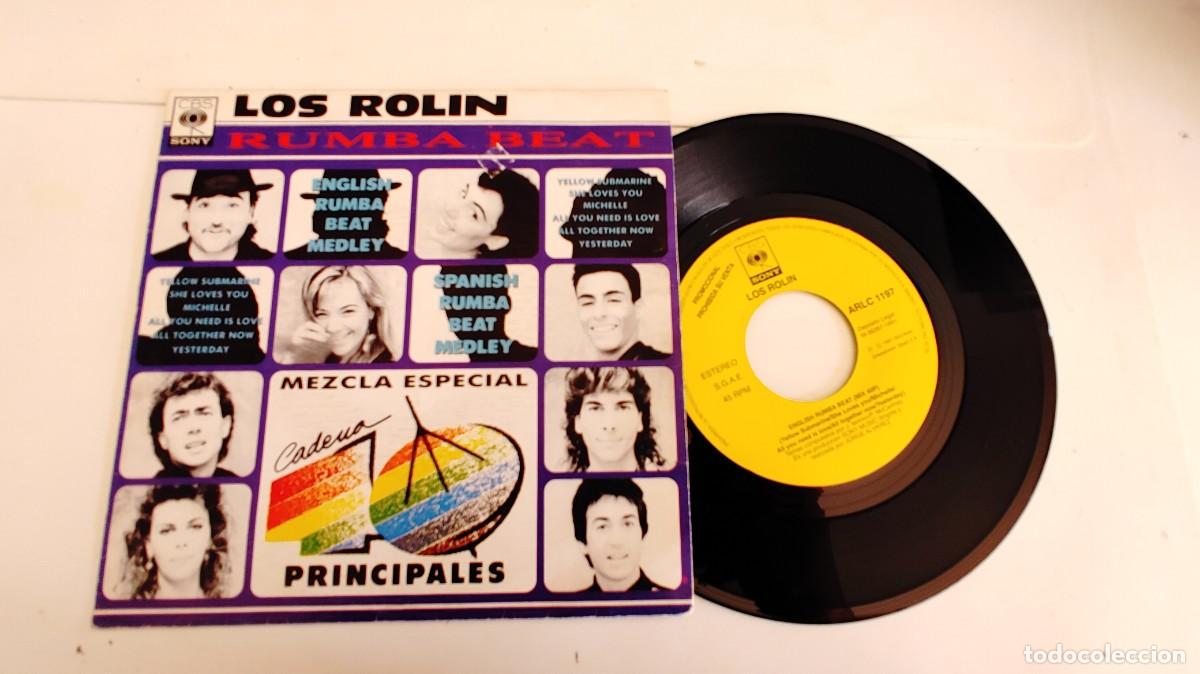 Discos de vinilo: LOS ROLIN-SINGLE RUMBA BEAT - Foto 1