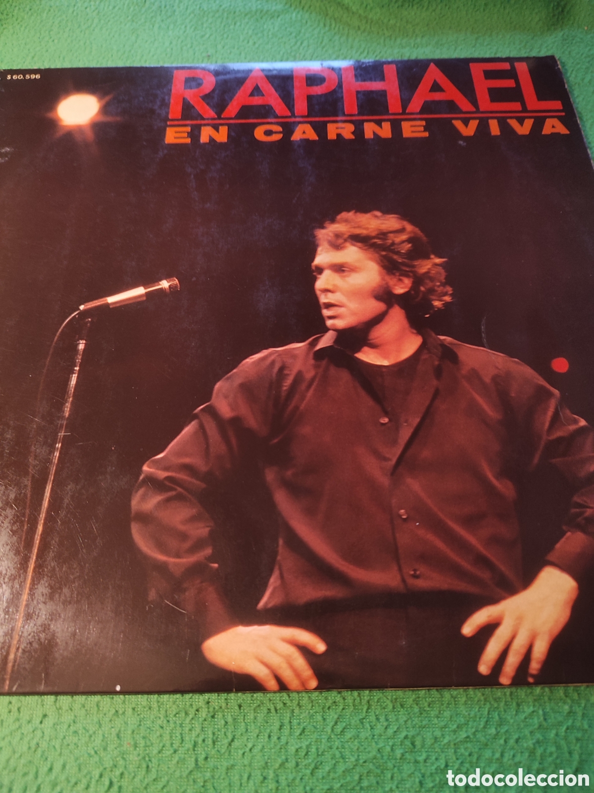 Discos de vinilo: Raphael - En carne viva Vinilo Lp - Foto 1