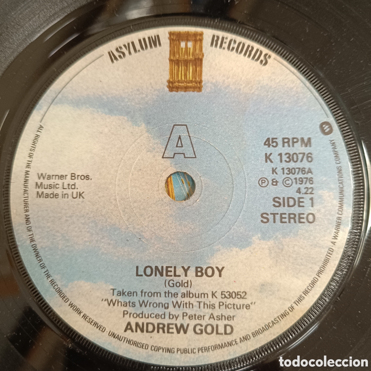 Discos de vinilo: Andrew Gold &lrm;&ndash; Lonely Boy - Foto 1