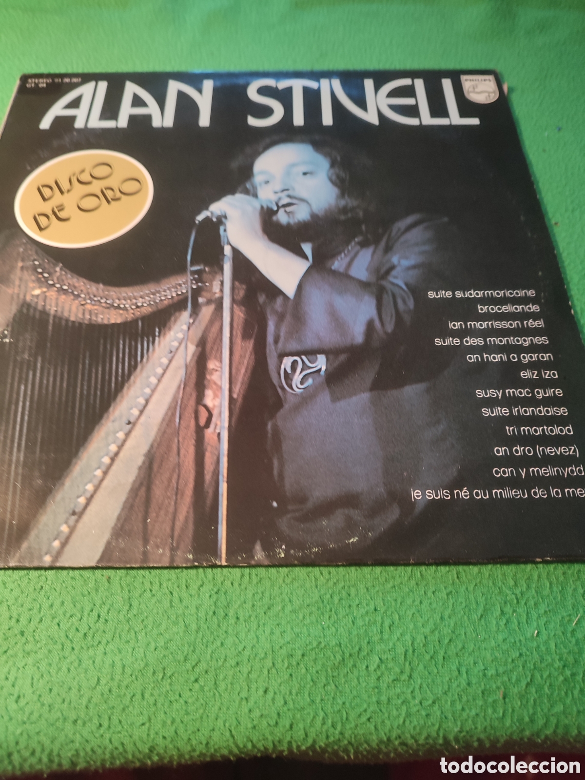 Discos de vinilo: Alan Stivell - Disco de oro vinilo Lp - Foto 1