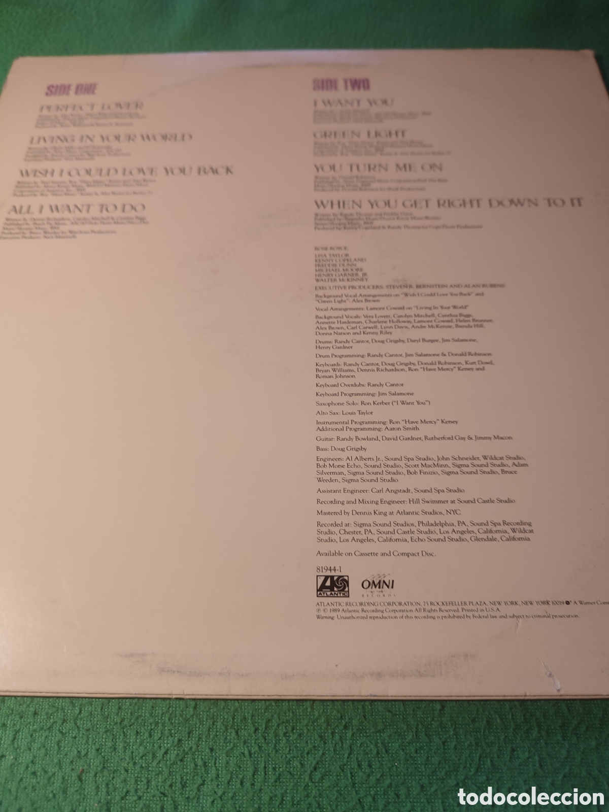 Discos de vinilo: Rose Royce - Perfect lover vinilo Lp - Foto 3