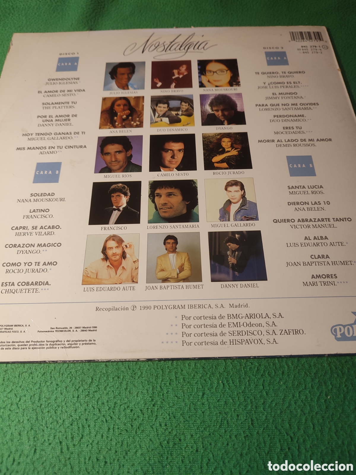 Discos de vinilo: Nostalgia 25 canciones inolvidables - Varios - Foto 4