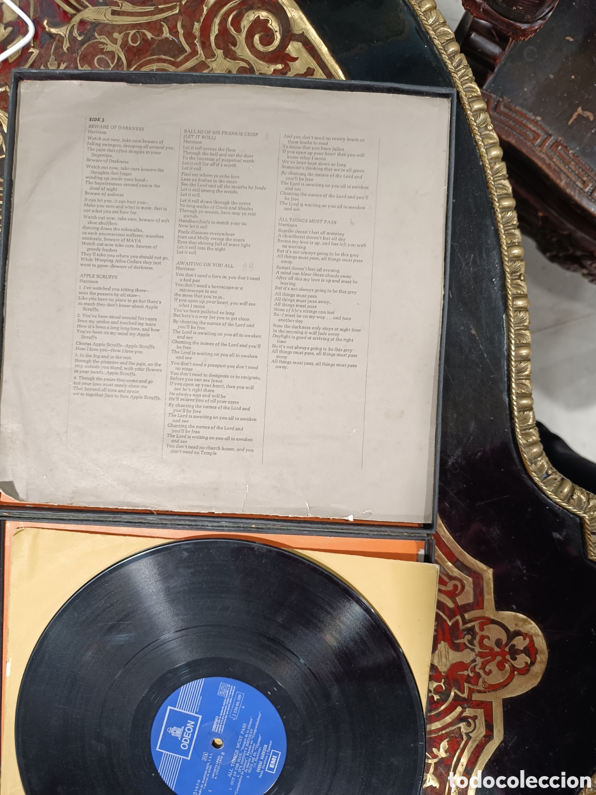 Discos de vinilo: Disco vinilo de: George Harrison - ALL THINGS MUST PASS - Foto 5