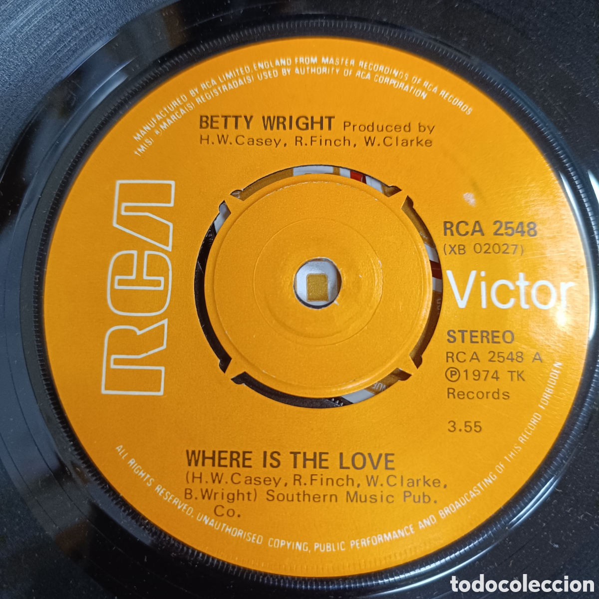Discos de vinilo: Betty Wright &ndash; Where Is The Love - Foto 1