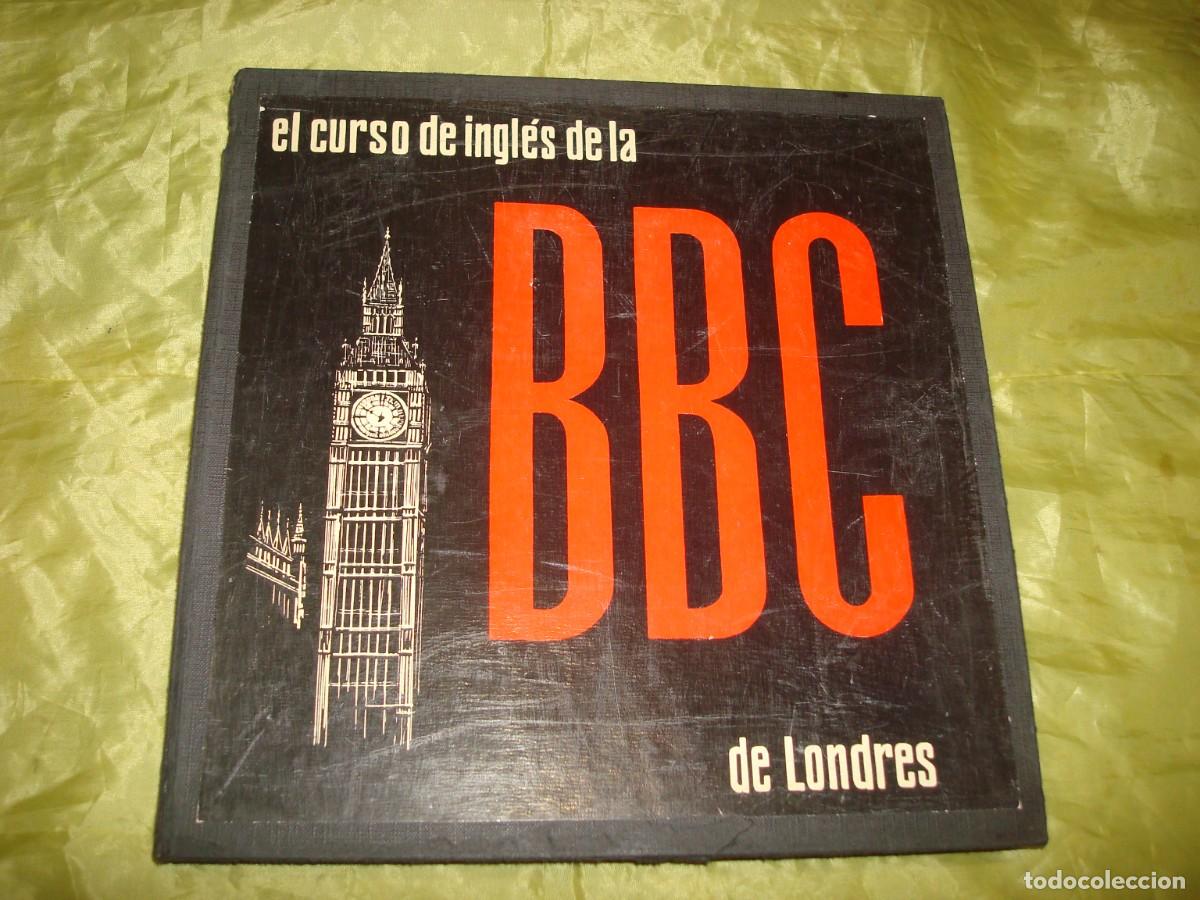 Discos de vinilo: EL CURSO DE INGLES DE LA BBC DE LONDRES. CAJA CON 4 LP&acute;S. IMPECABLE - Foto 1