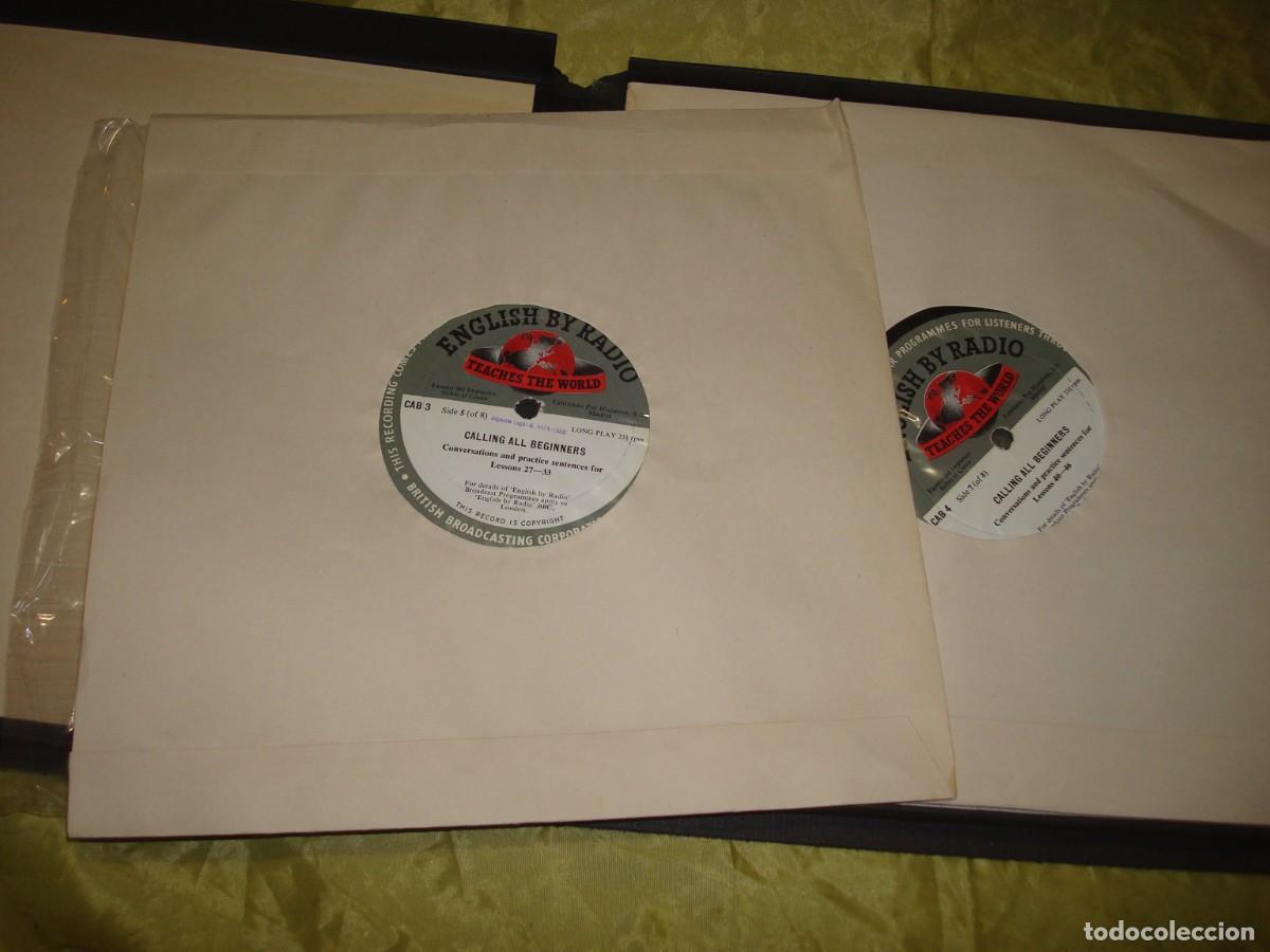 Discos de vinilo: EL CURSO DE INGLES DE LA BBC DE LONDRES. CAJA CON 4 LP&acute;S. IMPECABLE - Foto 2
