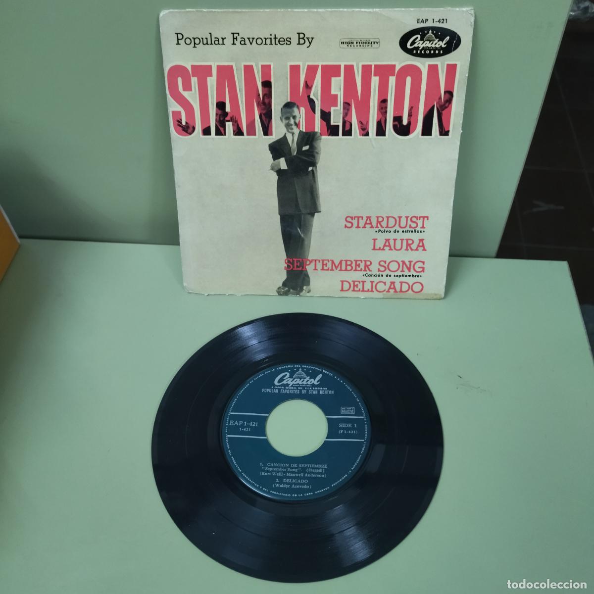 Discos de vinilo: EP SINGLE DISCO VINILO STAN KENTON STARDUST +3 - Foto 1