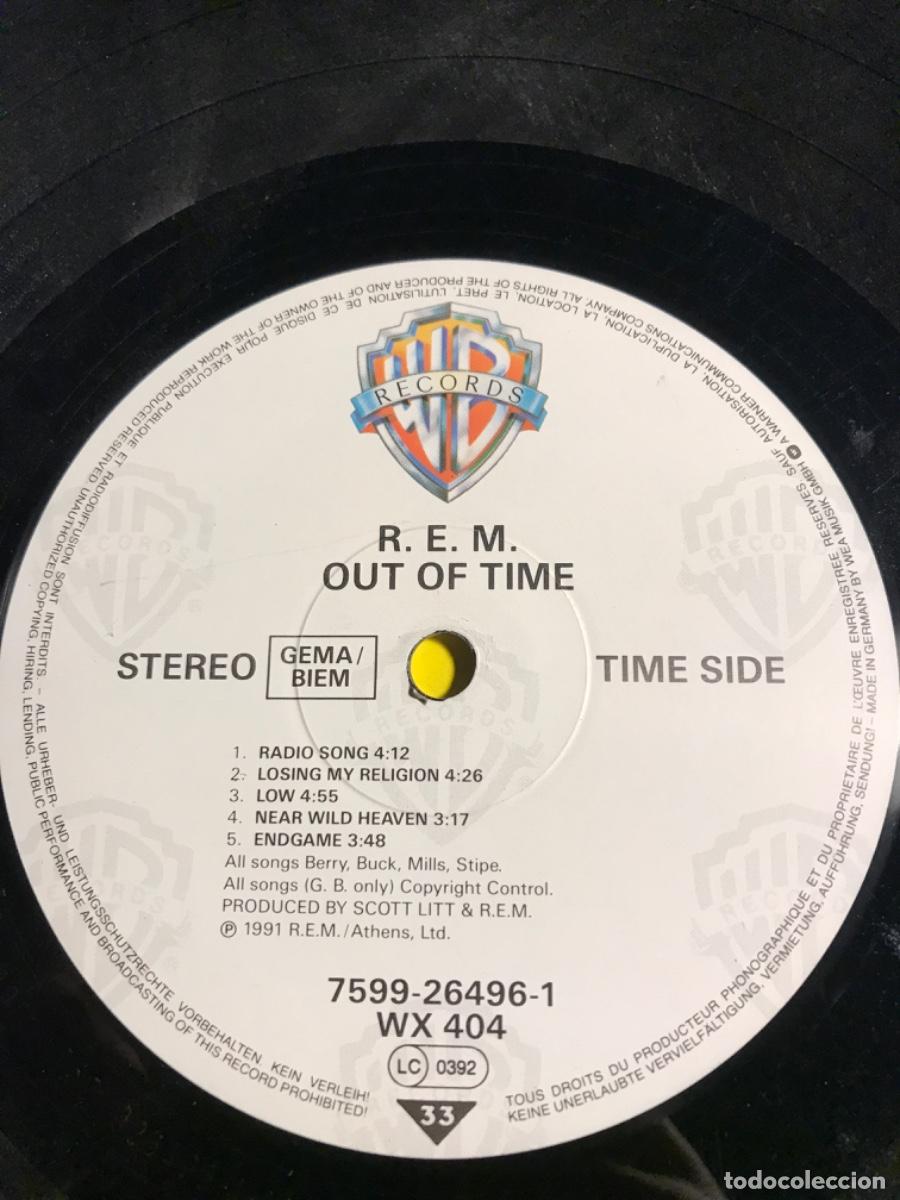 Discos de vinilo: R.E.M.-OUT OF TIME-ORIGINAL 1991 - Foto 3
