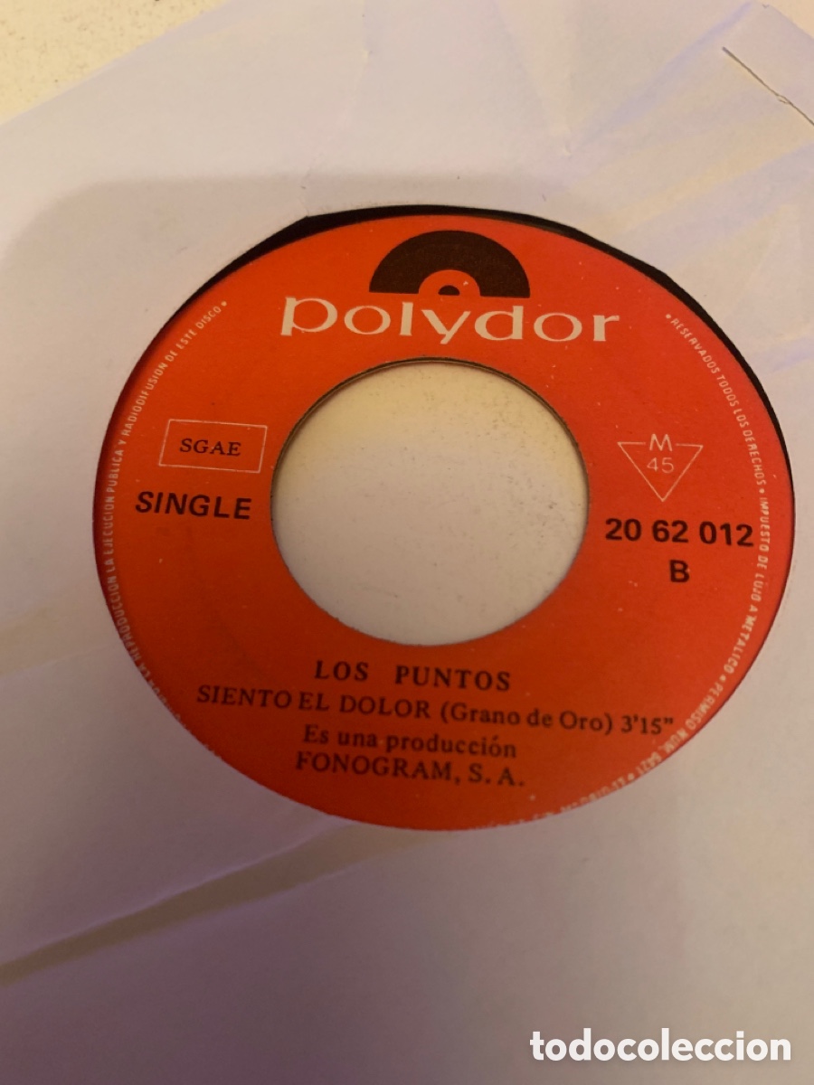 Discos de vinilo: Los puntos annie siento el dolor - Foto 2