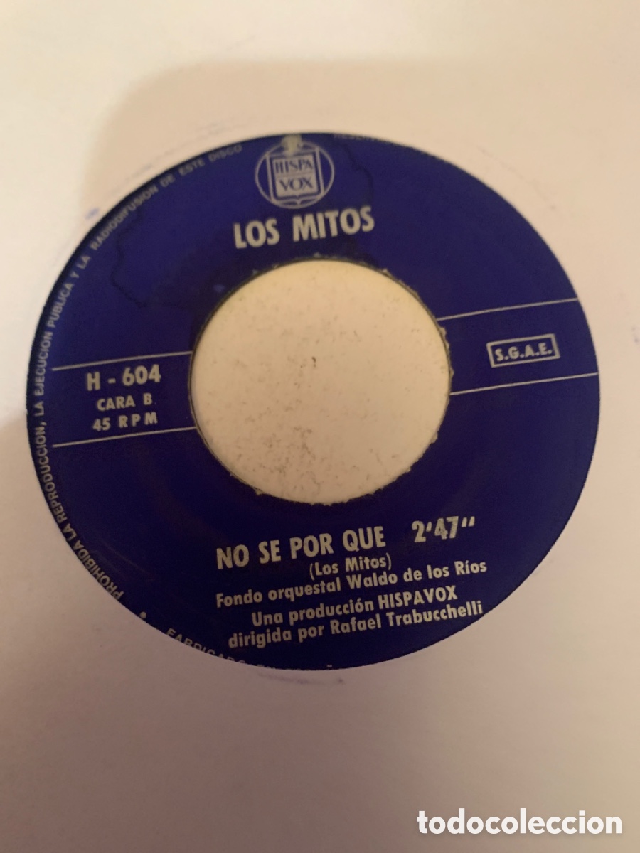 Discos de vinilo: Los mitos suena una guitarra - Foto 2
