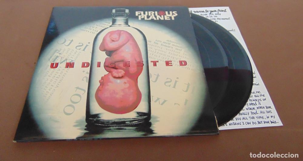 Discos de vinilo: Furious Planet &ndash; Undigested - DOBLE EP 1994 - Foto 5