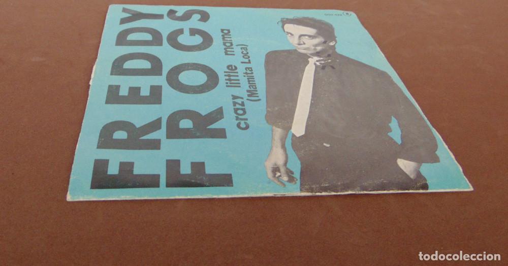 Discos de vinilo: FREDDY FROGS &ndash; Crazy Little Mama - SINGLE 1981 - Foto 3