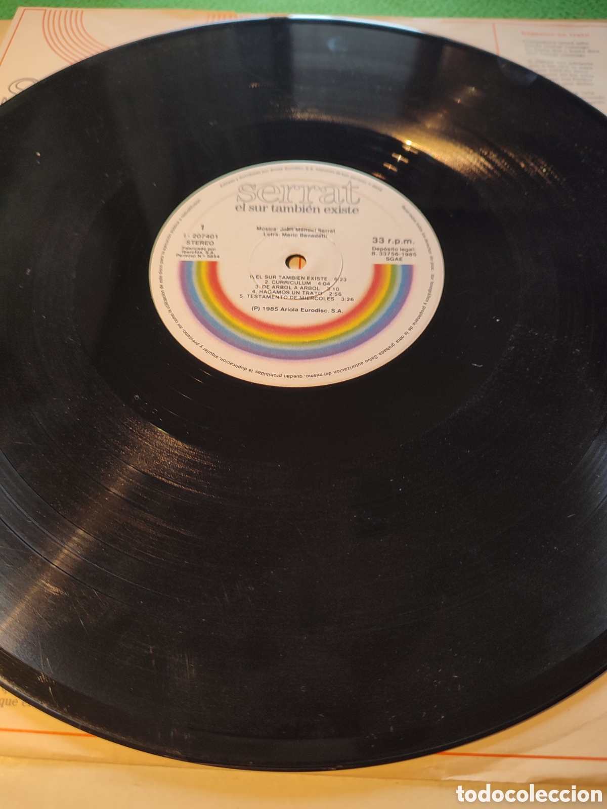 Discos de vinilo: Joan Manuel Serrat - El sur tambi&eacute;n existe - Foto 3