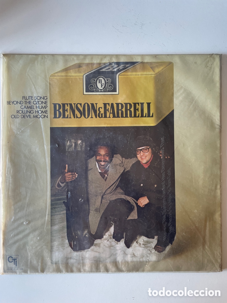 Discos de vinilo: LP Benson & Farrell 1976 - Foto 2