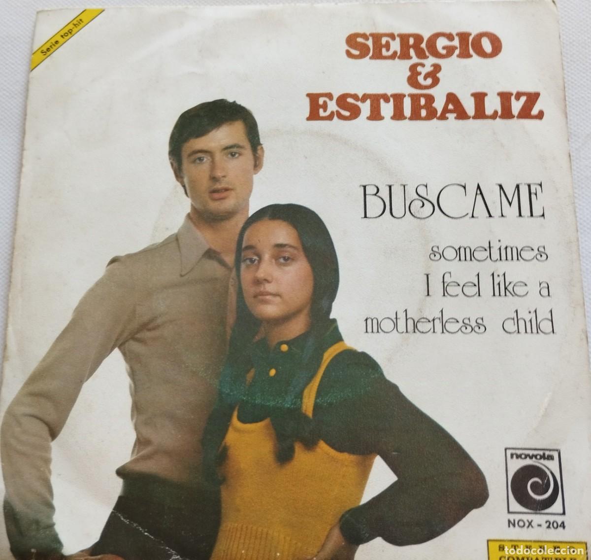 Vinyl-Schallplatten: SERGIO Y ESTIBALIZ-BUSCAME-NOVOLA NOX 204-PEDIDO MINIMO 11 EUROS