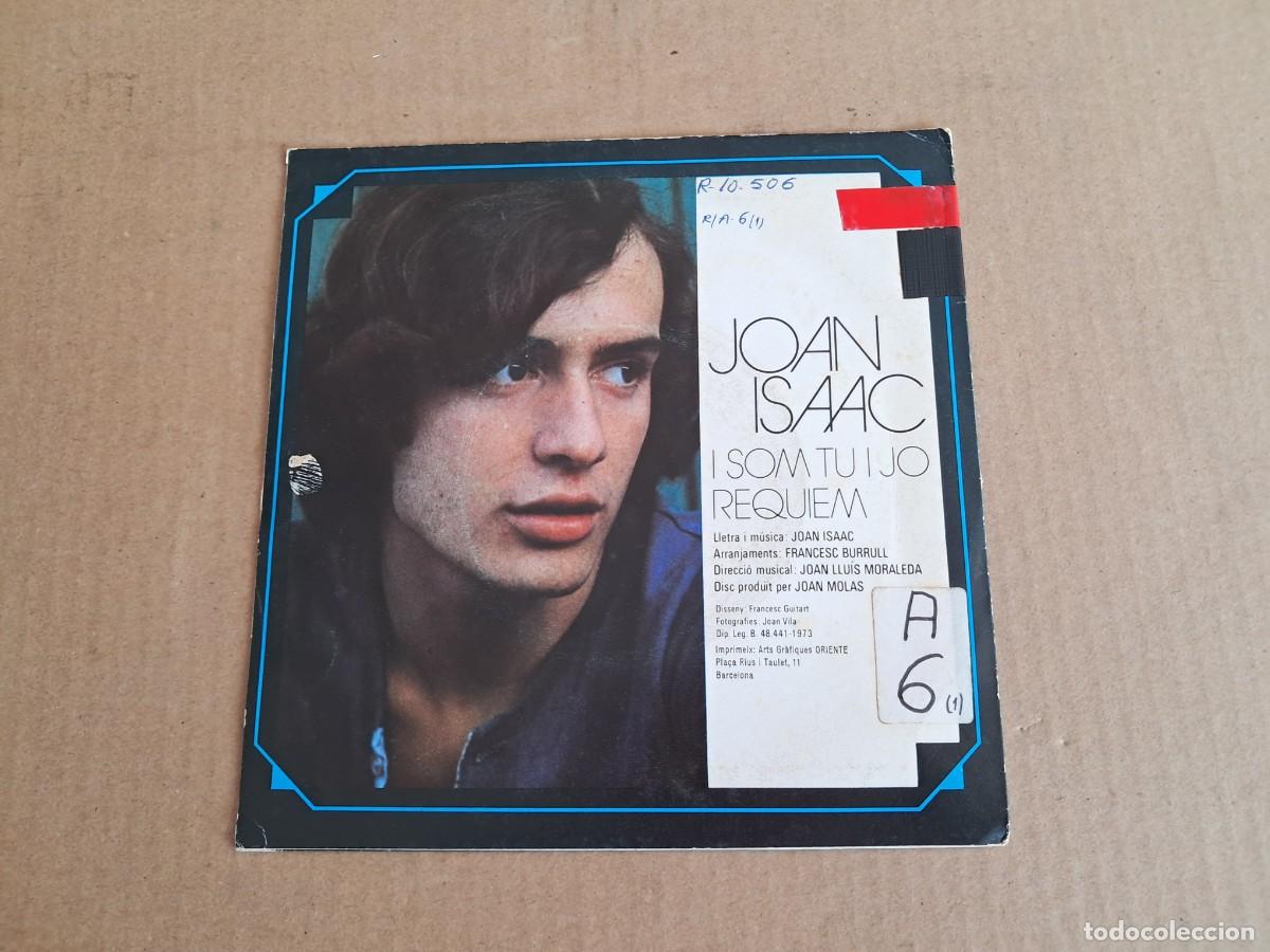 Discos de vinilo: JOAN ISAAC - I SOM TU I JO SINGLE 1973 - Foto 3