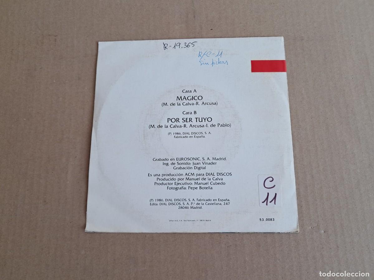 Discos de vinilo: TALISMAN - MAGICO SINGLE 1986 - Foto 3
