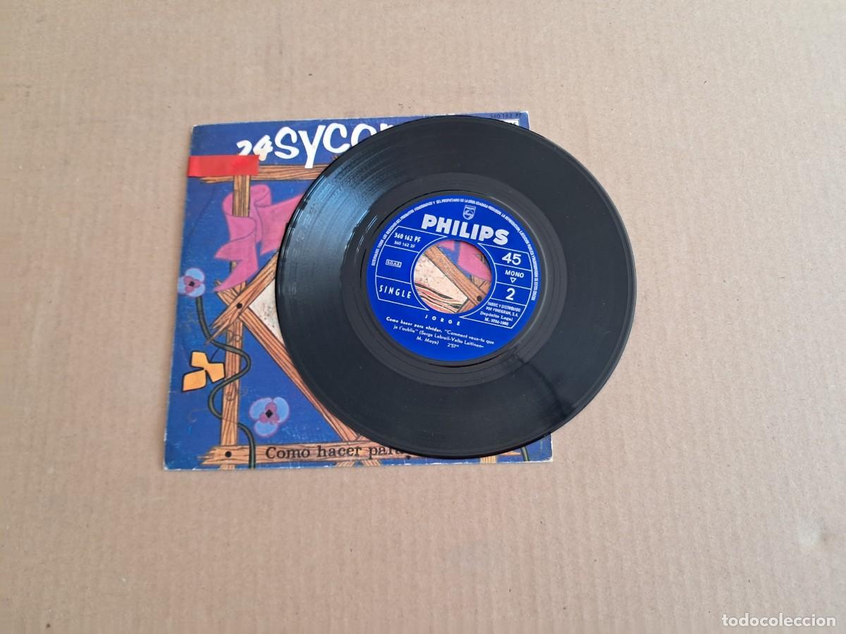 Discos de vinilo: JORGE - 24 SYCOMORE SINGLE - Foto 2